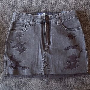 Hollister denim skirt